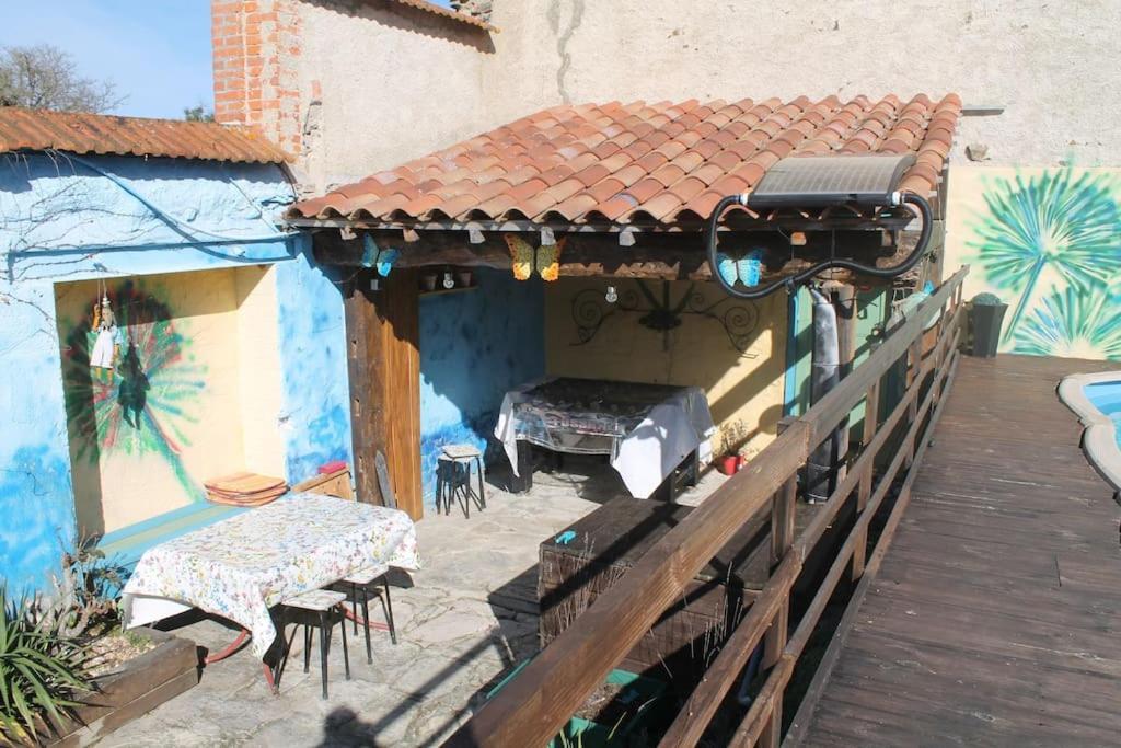 Вілла Le Miette, Family House Sleeps 6 La Celle-sous-Gouzon Екстер'єр фото